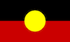100x60 Australian Aboriginal Flag