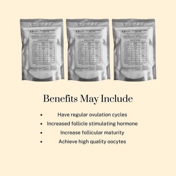 Myo Inositol Powder For Fertility- 2 Month Trial Pack (250g) 1
