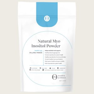 Natural Myo Inositol Powder Bag Front Label